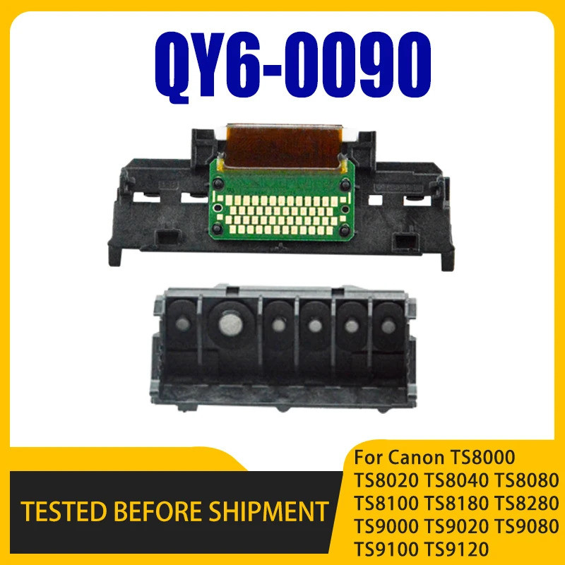 QY6-0090 หัวพิมพ์สําหรับ Canon PIXMA TS8000 TS8020 TS8050 TS8080 TS9000 โรงเรียนสํานักงานชิ้นส่วนเคร