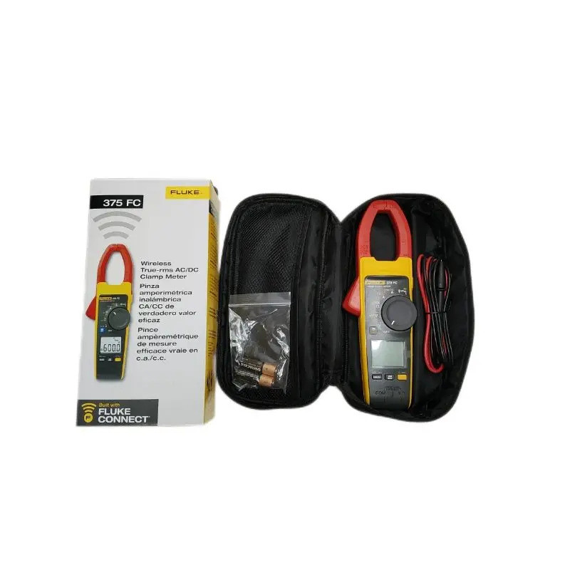 Well-made สําหรับ Fluke 375FC แคลมป์มิเตอร์แบบดิจิตอล True RMS การวัดกระแสไฟฟ้า AC และ DC 376FC และ 