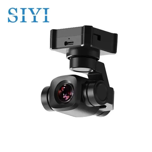 ประสิทธิภาพสูง SIYI A8 Mini 4K 8MP Ultra HD 6X ซูมดิจิตอลกล้อง Gimbal 1/1.7 Sony Sensor 95g น้ําหนัก