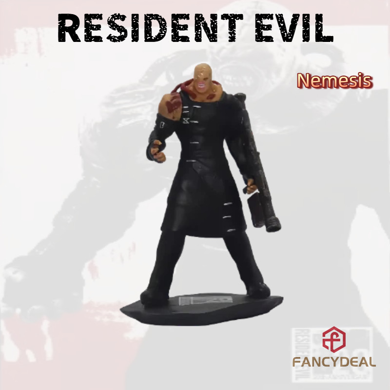 Resident Evil Nemesis รูป PVC Mini ขนาด 20 ปีรูปปั้นคงที่เดี่ยวสําหรับคอลเลกชันของขวัญ