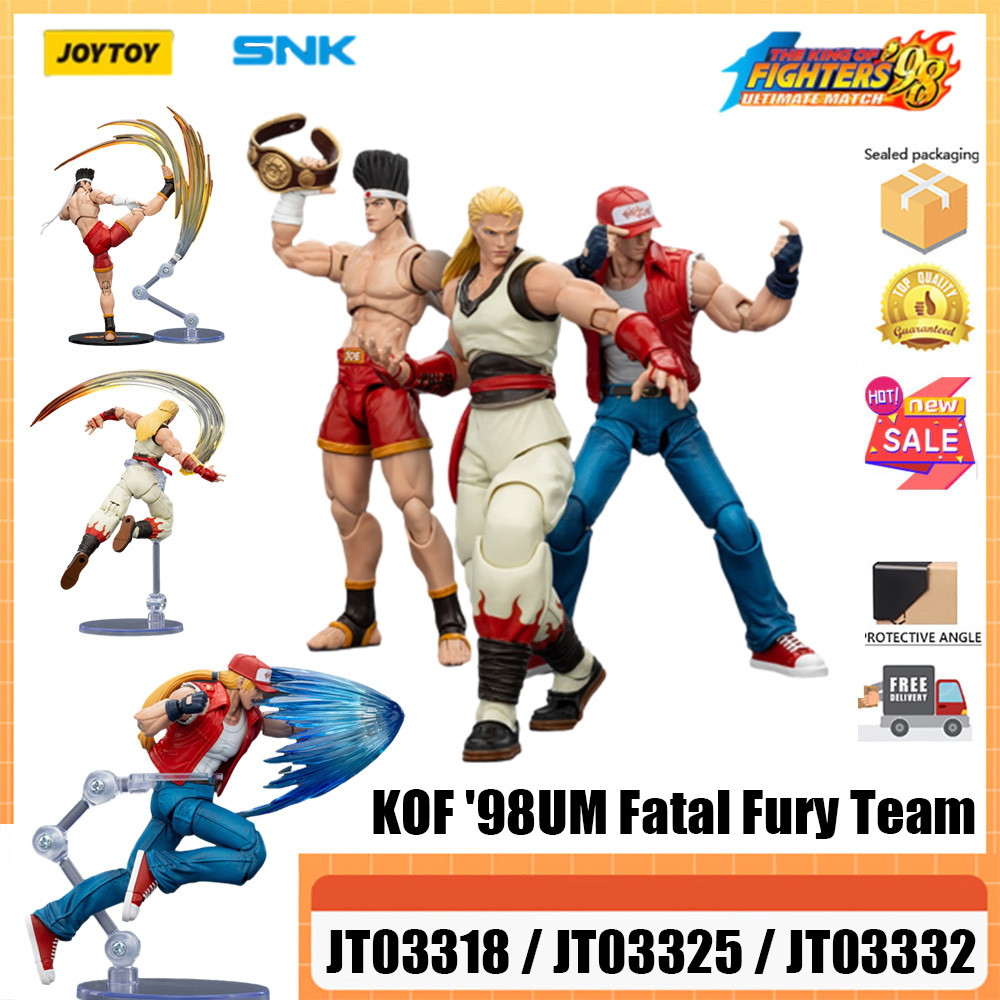 JOYTOY x SNK KOF 98UM Fatal Fury ทีม Terry Bogard Andy Bogard Joe Higashi JT03325 JT03318 JT03332