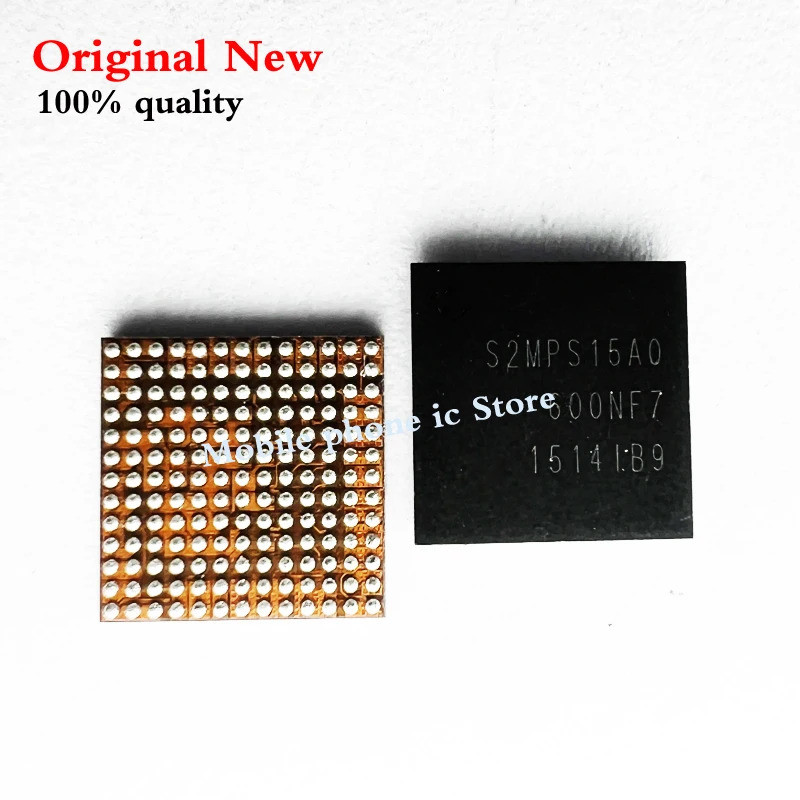 2 ชิ้น/ล็อต S2MPS15A0 BGA สําหรับ Samsung หมายเหตุ 5 S6 G9200 S6 + G920F การจัดการ IC ซัพพลาย PM IC 