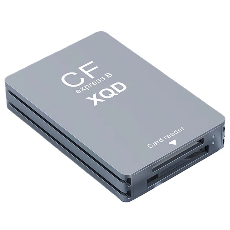 3 in 1 CFexpress Type B/XQD/SD Card Reader, Dual-Slot USB 3.2(10Gbps) การ์ดหน่วยความจําสําหรับ G/M S