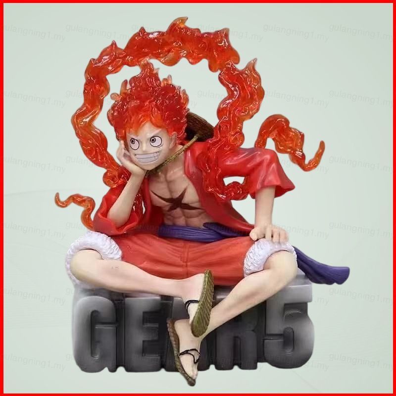 GL ONE PIECE Gear 5 Nika Luffy Action Figure Nika Sun God Luffy คอลเลกชันเครื่องประดับ GL