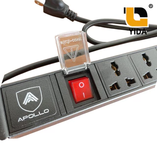 ปลั๊กไฟตู้ RACK PDU Rack 19 นิ้ว สำหรับตู้ Rack Network Server CCTV ปลั๊กพ่วง 6 / 8 ช่อง