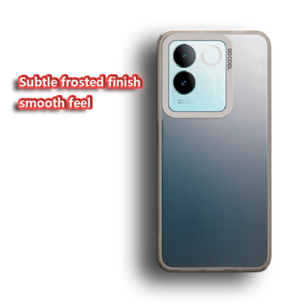 สําหรับVivo S17E iQOO Z7 Pro T2 Pro 5G V2285A Slim FITซิลิโคนนุ่มกรณีเลเซอร์เนื้อต้านเชื้อแบคทีเรียก