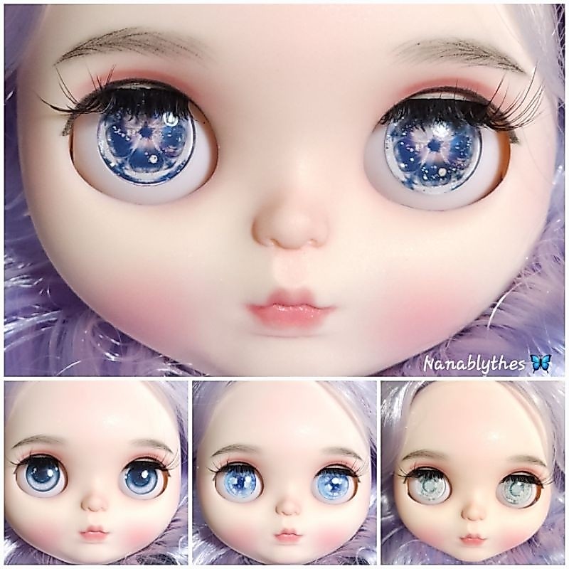 พร้อมส่ง💗อายชิพบลายธ์ Blythe โทนสีแฟนซี อนิเมะ ใส่ได้ทั้งบลายธ์แท้และรีเจ็ค เบบี้ทรี Baby three