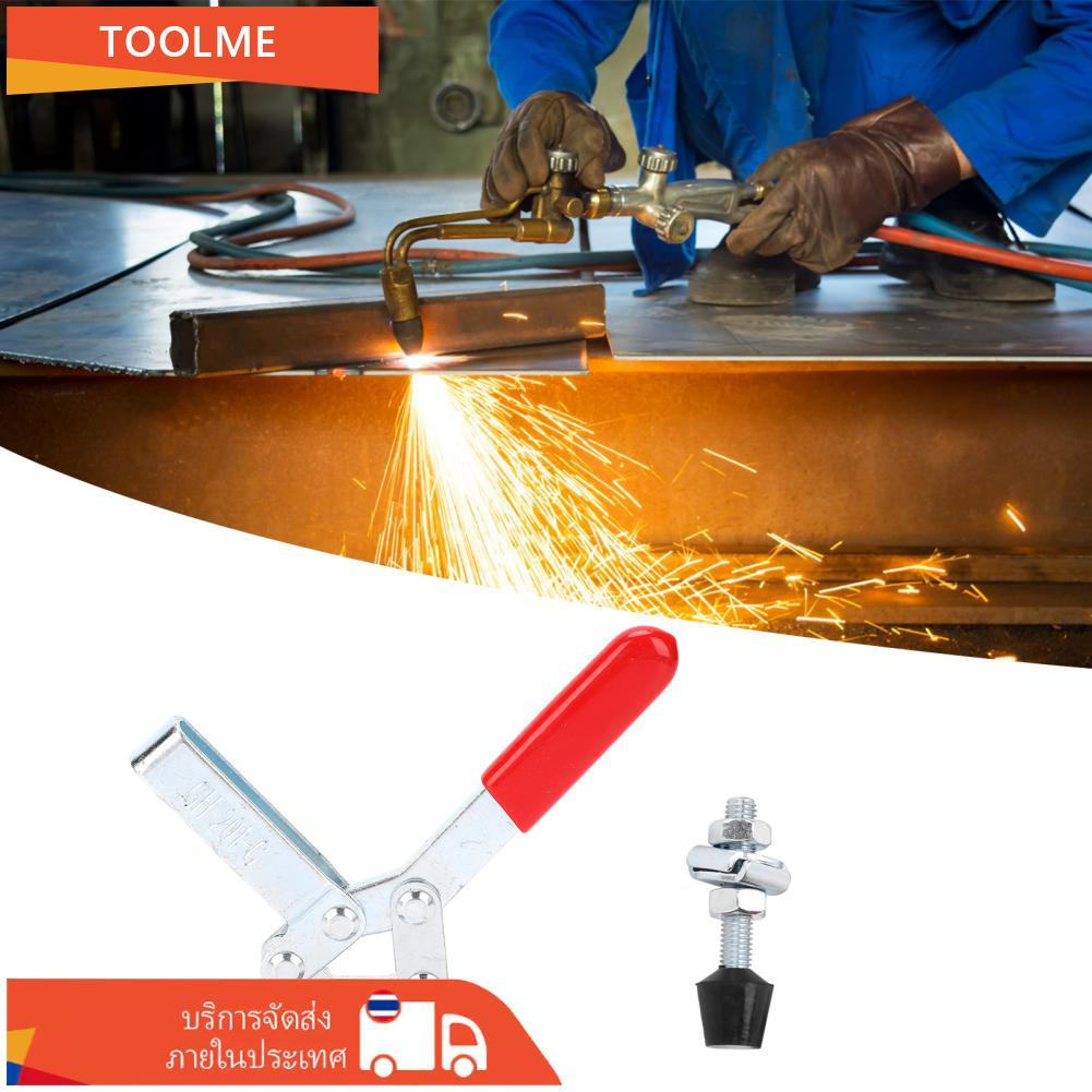 Tomvorks Toggle Clamp ทนทานเหล็ก Quick Fixture สำหรับงานไม้ 182 กก. ถือมือเครื่องมือช่างไม้