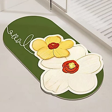home_sick พรมเช็ดเท้า 3D มียางกันลื่น .1585/1 (ไร้ขอบ)