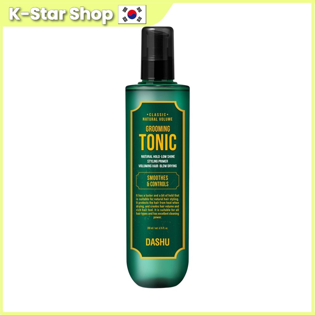 [Dashu] Classic Natural Volume Grooming Tonic, 200ml, 1pc / Korean Hair Tonic / Volume Boost / ของแท