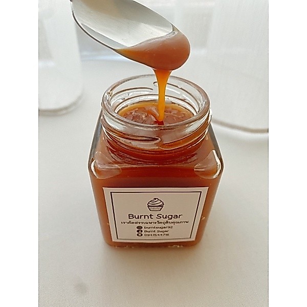 caramel sauce homemade  ซอสวนิลาคาราเมลโฮมเมดพรีเมี่ยม เนยสดแท้ ครีมแท้