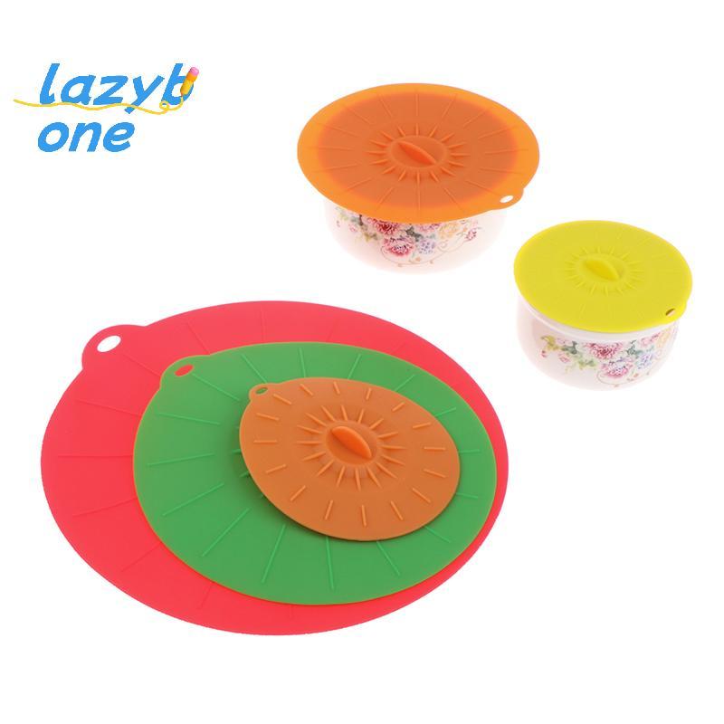 LZ-t] ฝาครอบชามไมโครเวฟซิลิโคนหม้อปรุงอาหารฝาปิดกระทะแบบใช้ซ้ําได้มัลติฟังก์ชั่น Gadgets เครื่องมือ [ใหม่]