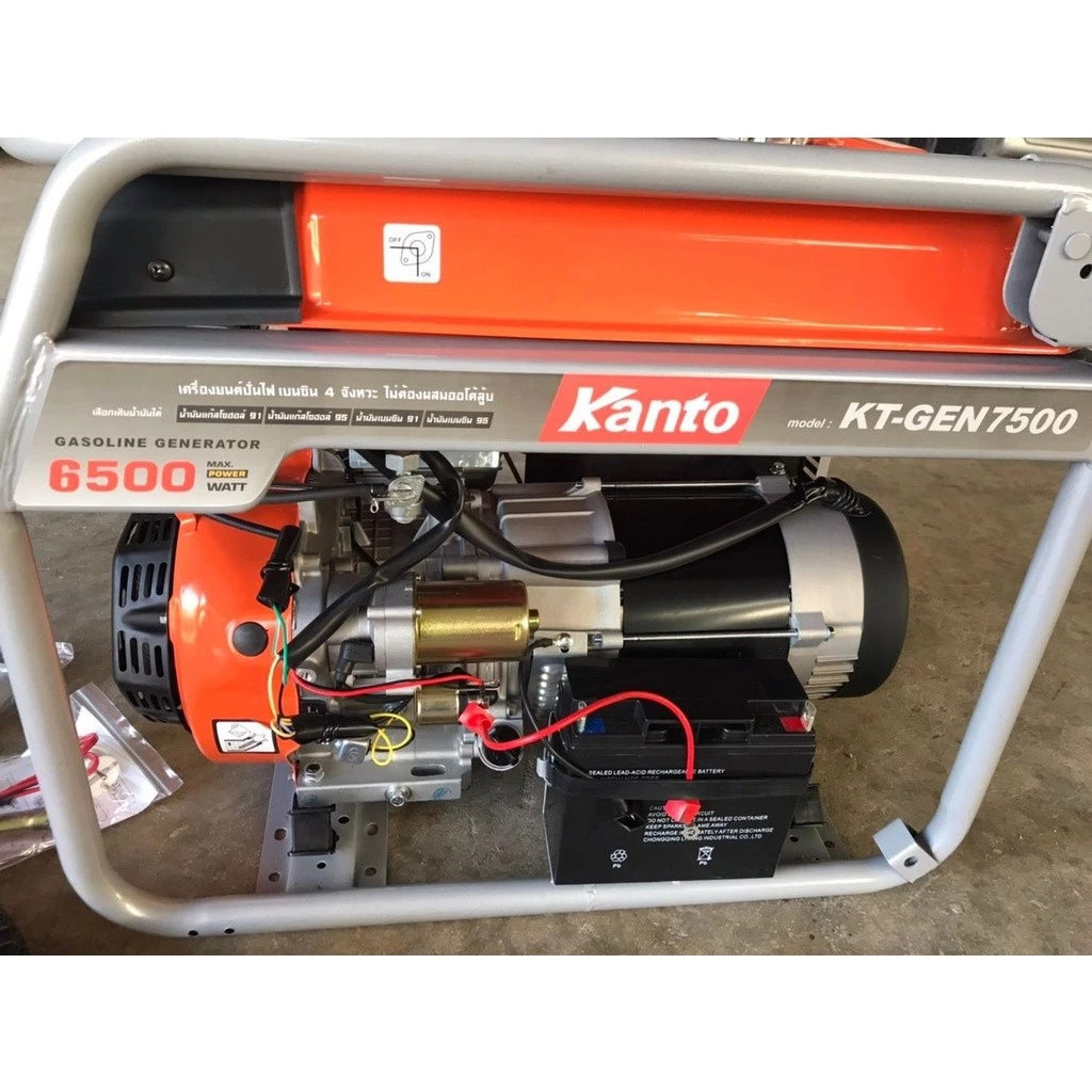เครื่องปั่นไฟเบนซิน KANTO KT-GEN-6500 13 HP 5500W thumbnail 6