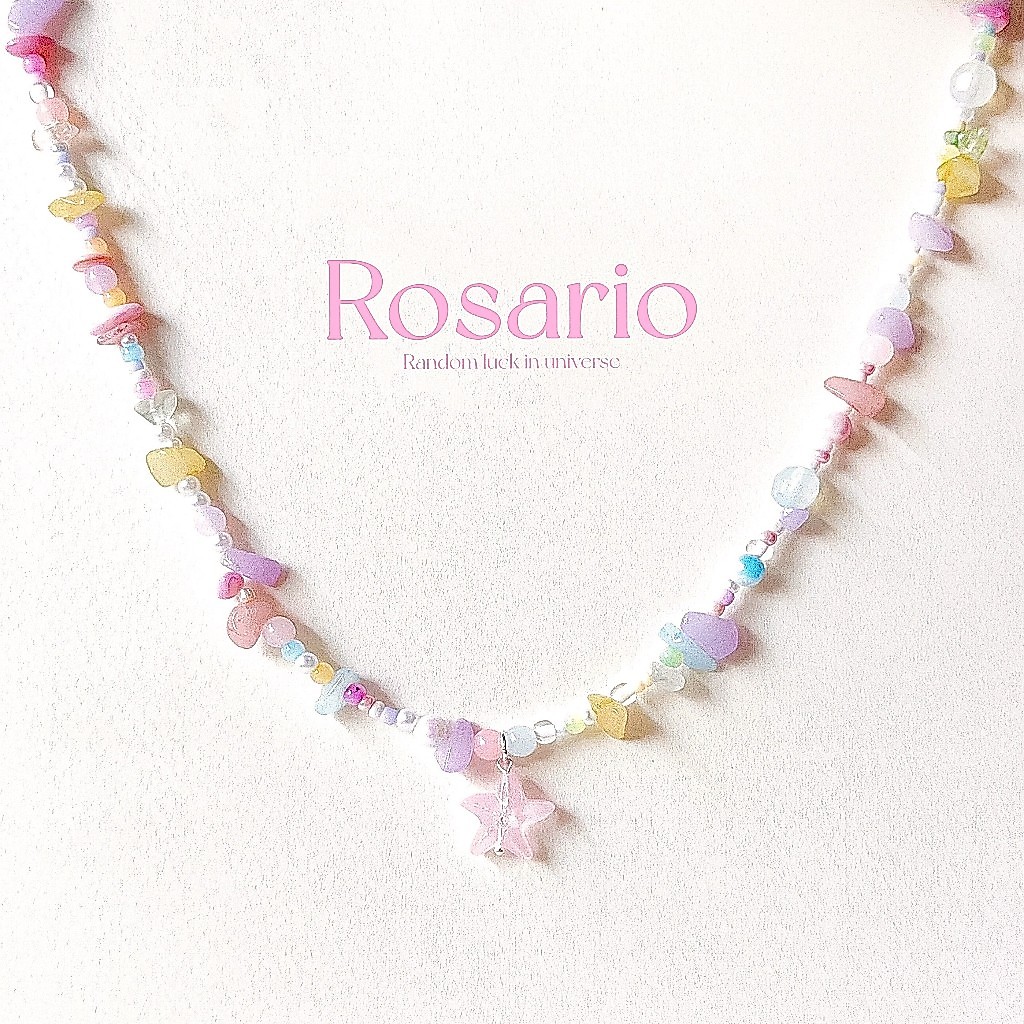 พร้อมส่ง สร้อยคอใส่ไปทะเล ลูกปัด ʙᴇᴀᴅʙʀᴀᴄᴇʟᴇᴛ  ทีหลายแบบ เปลือกหอย y2k ดอกไม้