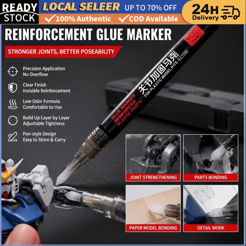 Joint Loose-proof Glue Marker Model Kit Joint Reinforcement Marker Pen สําหรับ Gundam Model Assembly