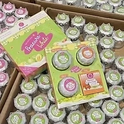 ครีมแพรวาไวท์ เซ็ตขนาด12กรัม ครีมแพรวาหน้าใส ไร้สิว ฝ้า กระ จุดด่างดำ