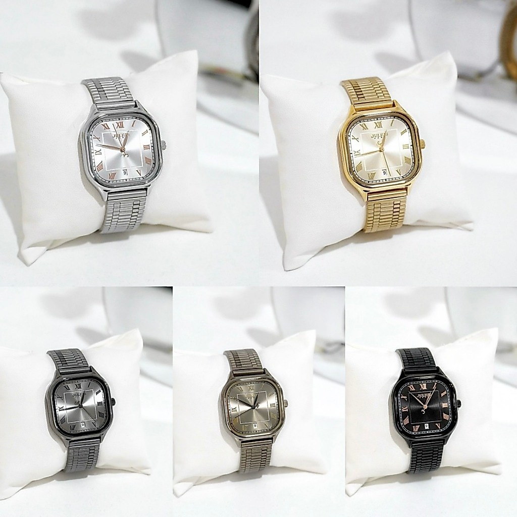 Julius นาฬิกาข้อมือผู้หญิง สายสแตนเลส รุ่น JA-1585 (JA-1585A,JA-1585B,JA-1585D,JA-1585F,JA-1585E)