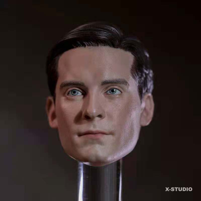 [Boutique] Ready Stock 1/6 Spiderman Toby Head Sculpture Aix Studio Hand-Painted Limited Head Sculpt