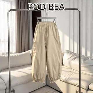 🌷JIAQI 6678798081 Bambi Bubble Pants JIAQIIBEA สไตล์มินิมอลเกาหลี ไม่ตกยุคใส่ได้ทุกฤดูกาล