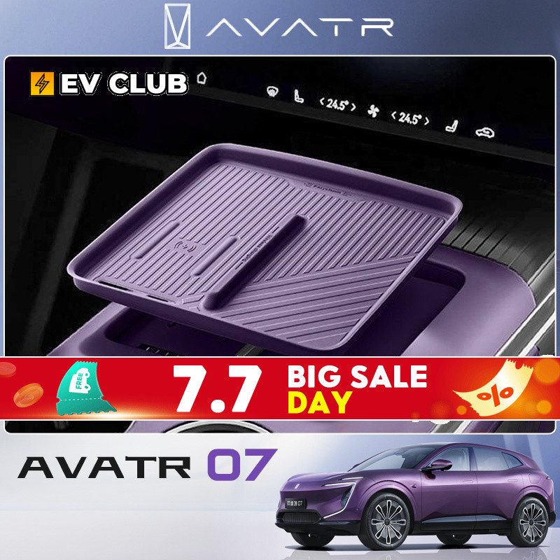 2026 changan avatr 07 ev รถอุปกรณ์เสริมรถพิเศษเฉพาะไร้สายชาร์จซิลิโคน Pad Anti-Slip Pad อุปกรณ์ตกแต่งภายในรถยนต์อุปกรณ์เสริมการปรับเปลี่ยน