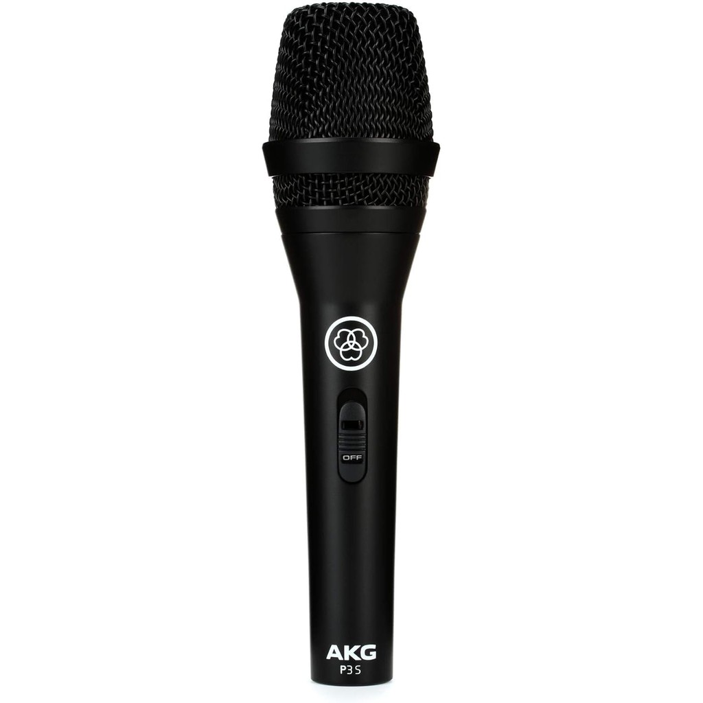 AKG P3 S Handheld Vocal Dynamic Microphone with Switch【Domestic Regular Product】