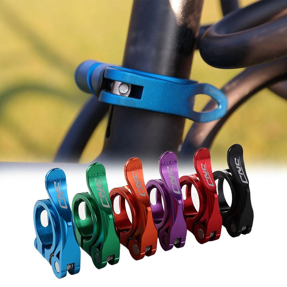 Aaron1 จักรยาน Seat Clamp อุปกรณ์เสริมจักรยาน Ultralight จักรยาน Seatpost Clamp 31.8 มม./34.9 มม.อลูมิเนียม Quick Release Clamp