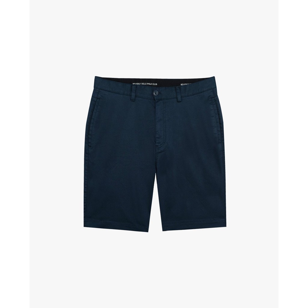 BEVERLY HILLS POLO CLUB - กางเกงขาสั้นยาวถึงเข่าผู้ชายแฟชั่น QKMRSS25V075-NV