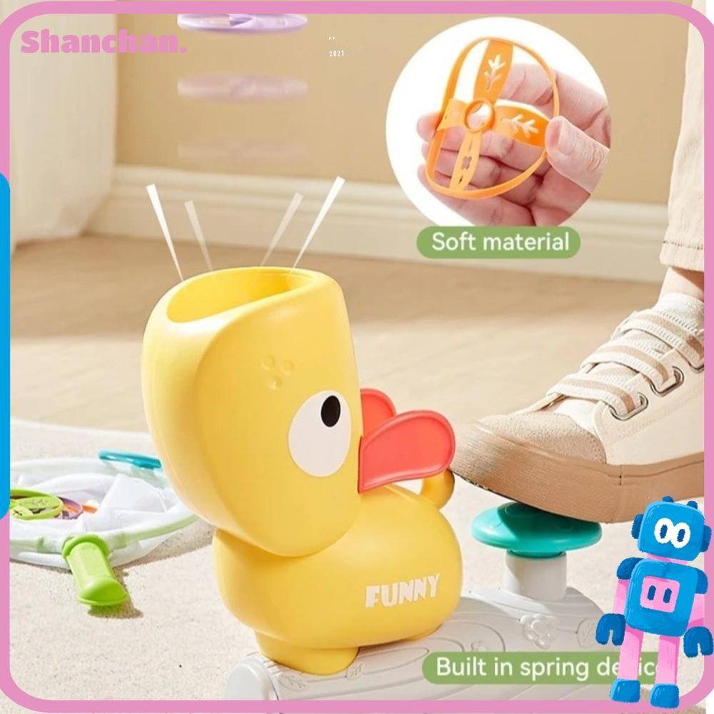 SHANCHAN Flying Air Disc Launcher, Flying Disc Air Disc Disc Disc Flying Game, Interactive Flying Ga