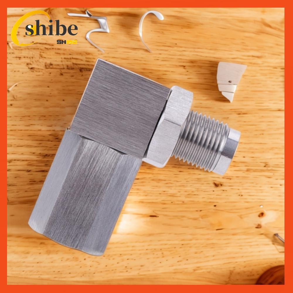 [shibell01.th] O2 Bung Extension Catalytic Converter 90 องศา P0420 P0430 Silver Oxygen Sensor Extend