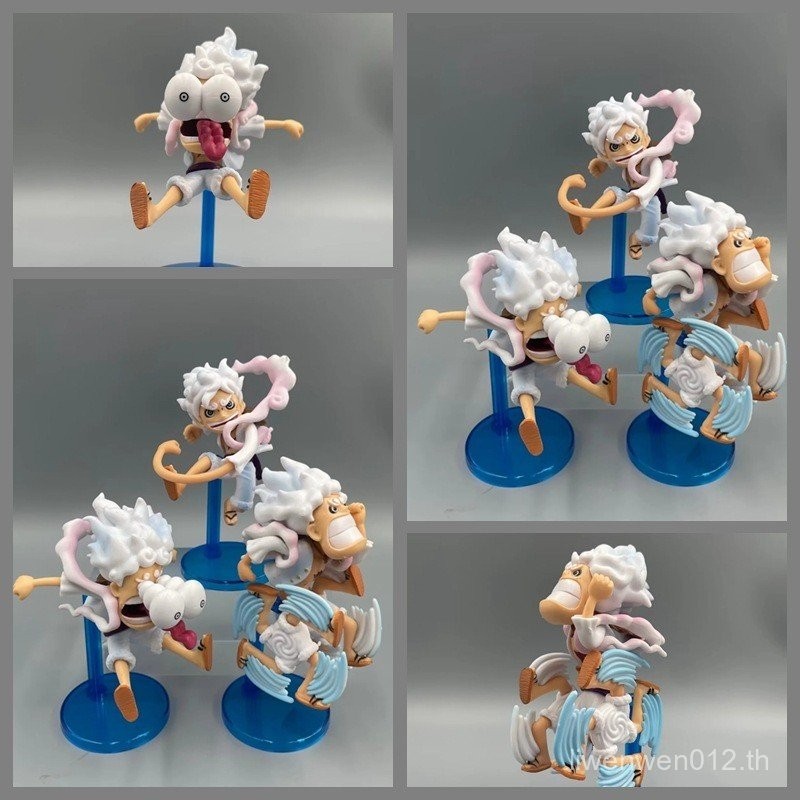 One Piece Q Version 3 Five-speed Sun God Nicarlo Flying Full Form GK Funny Luffy Boxed Figure