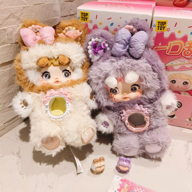 สินค้าใหม่พร้อมสต็อกของแท้ Hi Toy Nommi ข้าวเหนียว-A Bite Sweetheart Series ตุ๊กตา Mystery Box Nommi