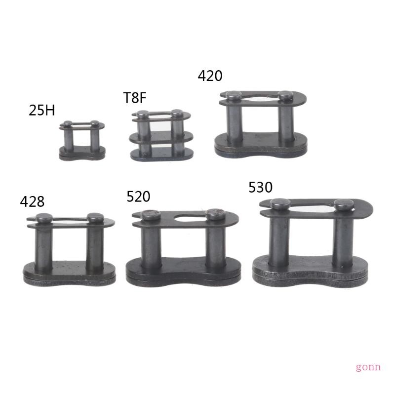 Gonn โซ่รถจักรยานยนต์ Master Buckle Ring Link 25H T8F 420 428 520 530 Connector