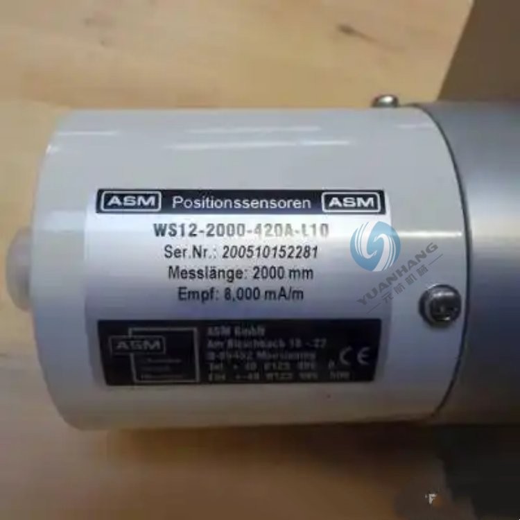 เครื่องเข้ารหัสแบบหมุน ASM WS12-3000-420T-L10-M4-M12G ของเยอรมัน