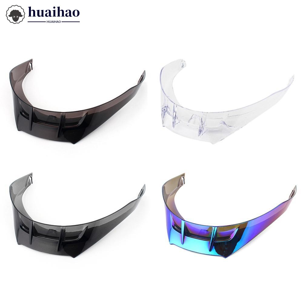 HUAIHAO หมวกกันน็อครถจักรยานยนต์สปอยเลอร์ด้านหลัง Wing Air Duct Aerodynamic Racing สําหรับ AGV Pista สิ่งที่แนบมา E4O9