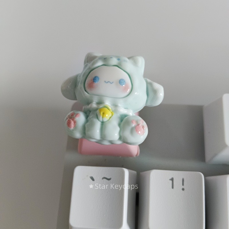 DIY Handmade Keycaps สร้างสรรค์น่ารักการ์ตูน Melody เกมคีย์บอร์ด Keycap ESC ปุ่มแป้นพิมพ์ตกแต่ง ราคา ถูกที่สุด ดีลบีเคเค แกลเลอรีภาพที่ 8