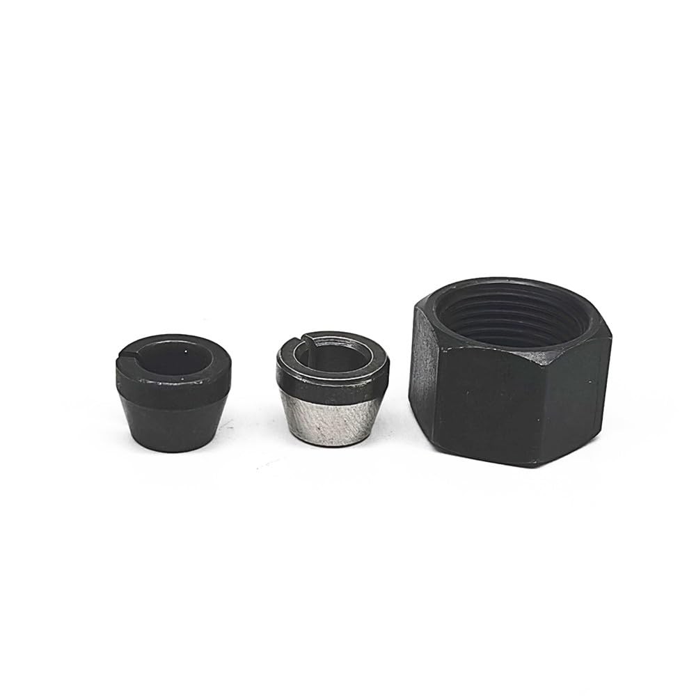 6 มม.6.35 มม.Collet Nut Cone สําหรับ DEWALT DWE6000 Porter สาย PCE6430 PCE6435 N381502 เอ็นเอ็น38150