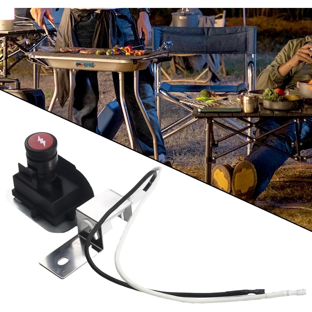 เตาย่างแก๊สเปลี่ยนชุดจุดระเบิดสําหรับ Weber-Q1200 Q2200 64868 Series Grills ปุ่มจุดระเบิด BG7I