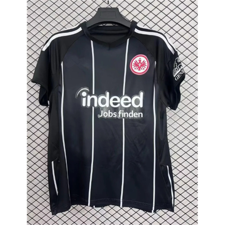 ใหม่ 2025 26 Frankfurt Jersey Champions League version เสื้อกีฬาผู้ชาย S-4XL