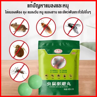⚡พร้อมส่งจากไทย⚡ ลูกเหม็นไล่หนู กำจัดหนู 10ชิ้น ยาไล่หนู ไล่หนูได้ผล 100% รวดเร็วและมีประสิทธิภาพ ปลอดภัย