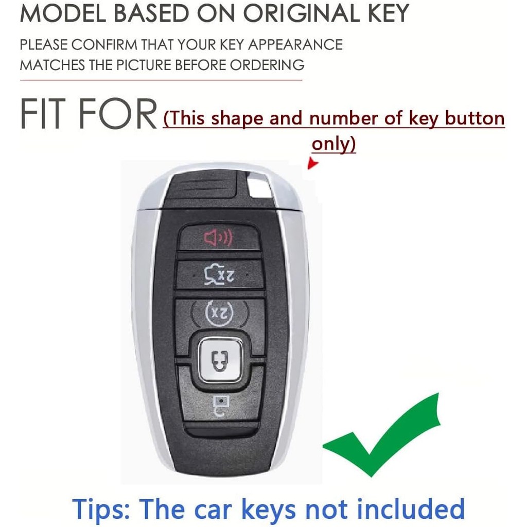 SANRILY Handmade หนัง Fob สําหรับ Lincoln 2017 2018 2019 2020 2021 MKC MKX MKZ Continental Navigator