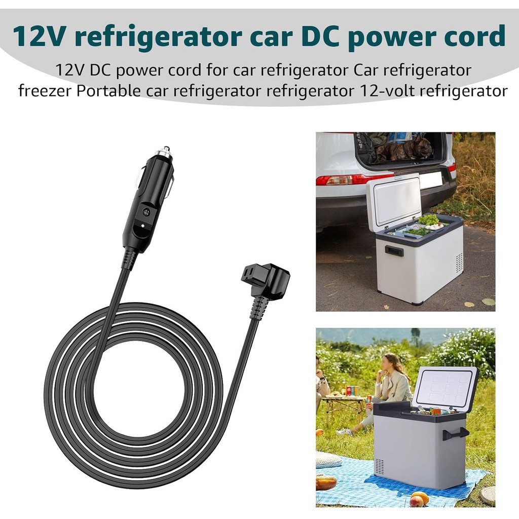 สายไฟ DC เข้ากันได้กับ alpicool, Bodega, euhomy, bougeRV, ARB, ICECO, Setpower, JoyTutus สําหรับตู้เ