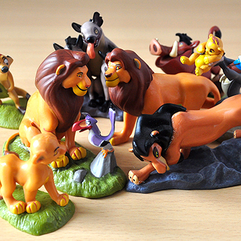 โมเดลภาพยนตร์ Oscar LION KING LION KING Simba เครื่องประดับตุ๊กตา 9 ฉาก DIY จัดส่งฟรี