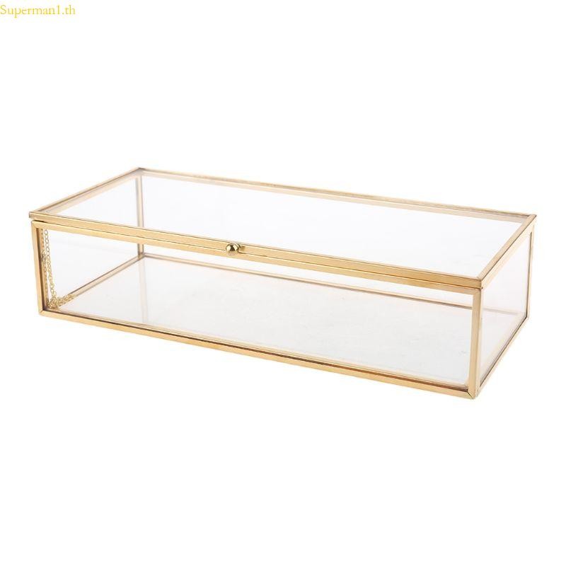 Best Rings Bracelet Golden Organizer Cosmetic Display Cases Earings Storage Box