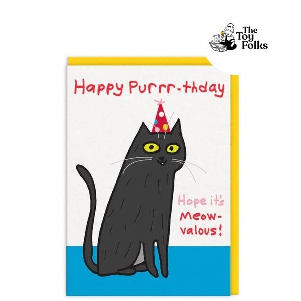 Ohh Deer Ohh Deer Happy Purrr-thday Hope Its Meow-valous!
