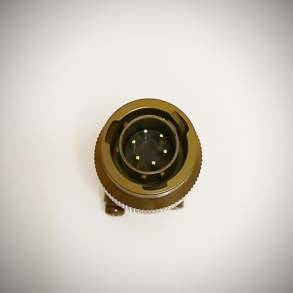 นําเข้า MS26482 Series Aviation Plug, MS3116F10-6P, 6 Cores, Mount Quick Connection