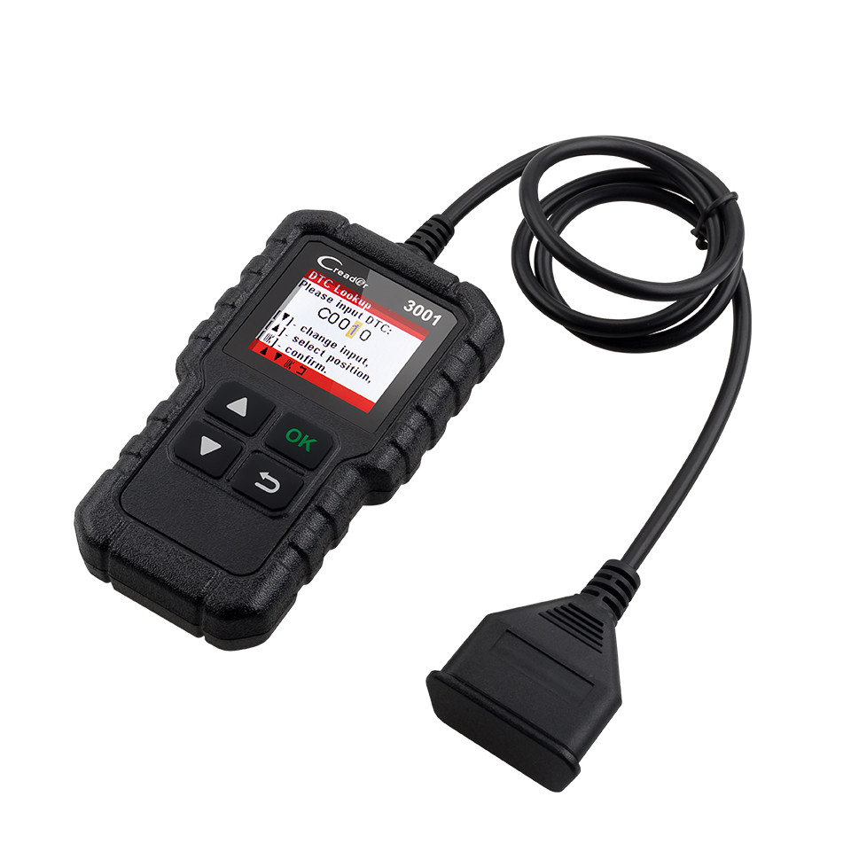 Yuanzheng LAUNCH Creader 3001/CR3001 OBD II Full-Function Reading Card Overseas จีนภาษาอังกฤษ