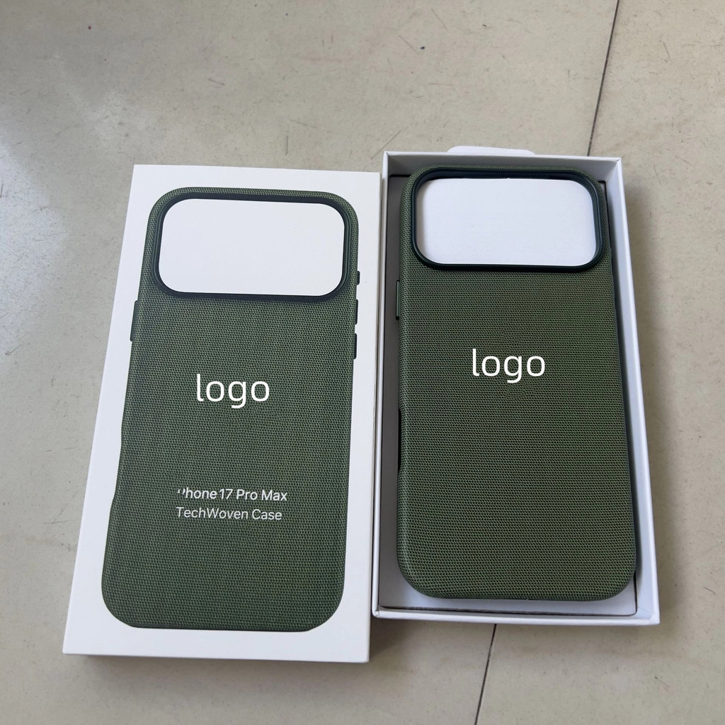 เหมาะสําหรับ iPhone 17 Pro Max Leather 17air Fiber Patterned Magnetic Phone Case พร้อมแอนิเมชั่น - รูปที่ 5