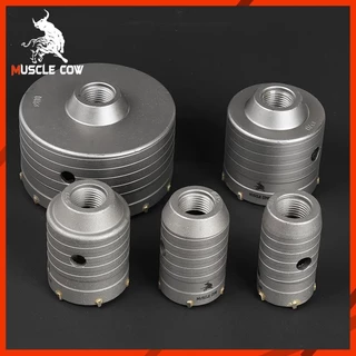 โฮลซอสำหรับเจาะปูนและคอนกรีต คาร์ไบด์แท้ ขนาด 30-110mm ก้าน 110/160/200mm