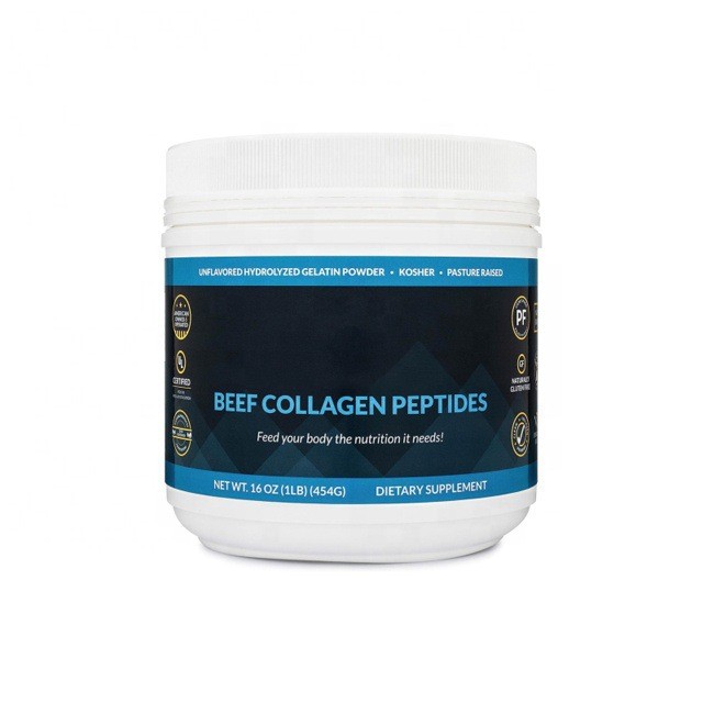 ✨เนื้อคอลลาเจนเปปไทด์ผงสําหรับ GMP Guar ปราศจากสารเคมี