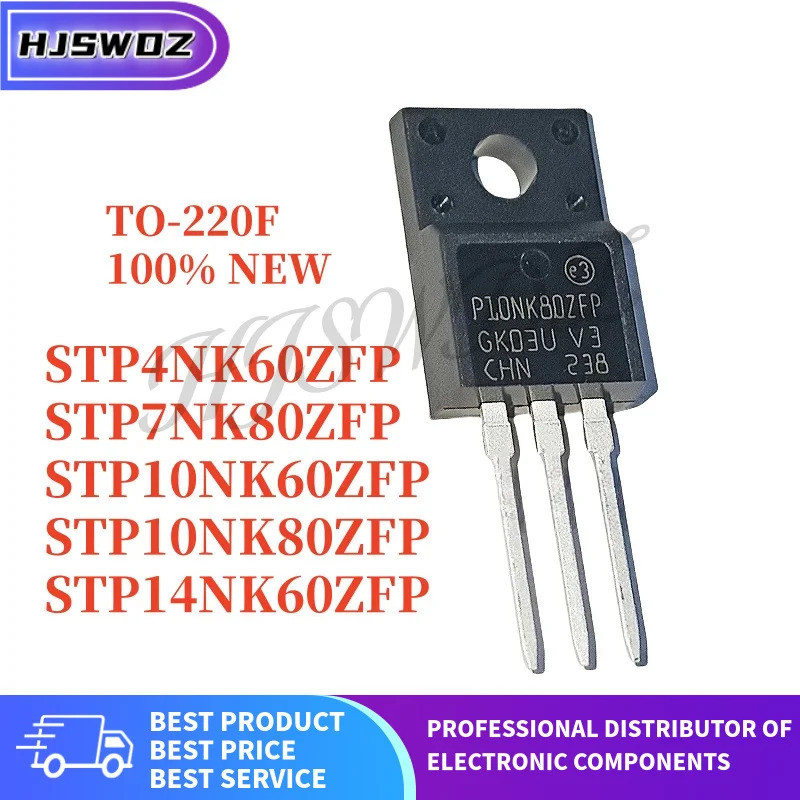 1-5PCS STP4NK60ZFP P4NK60ZFP STP7NK80ZFP P7NK80ZFP STP10NK60ZFP P10NK60ZFP STP10NK80ZFP P10NK80ZFP P